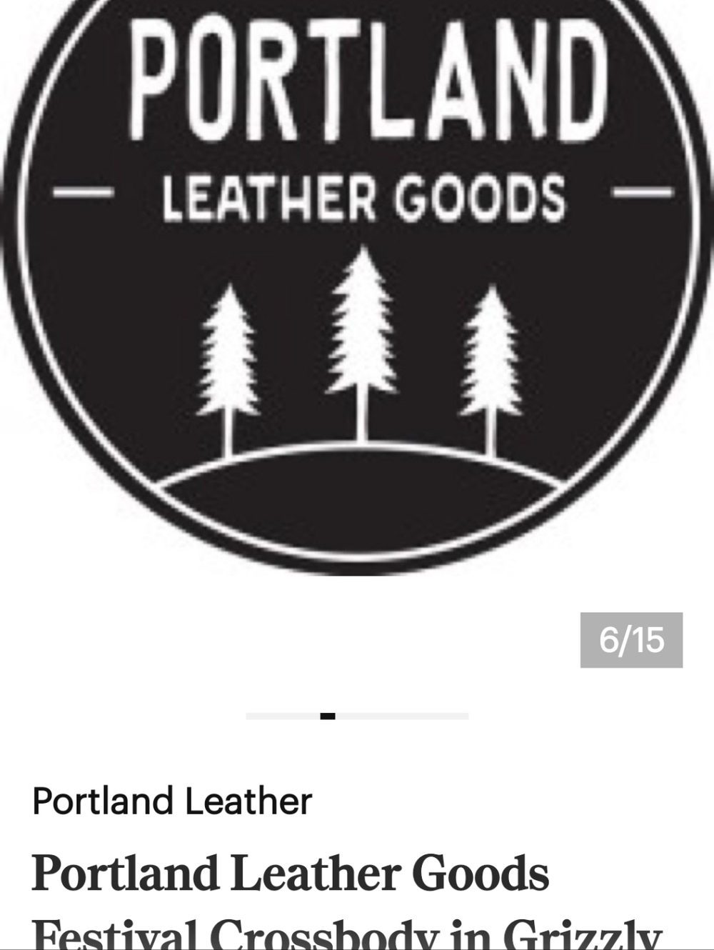 Portland Leather Crossbody Bag - Picture 12 of 12